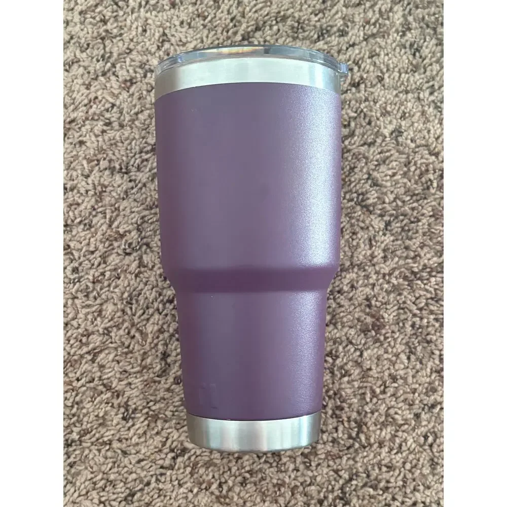 YETI Rambler 30 oz Tumbler MagSlider Lid Nordic Purple Retired Stainless Cup EUC